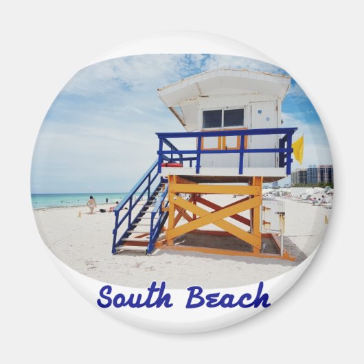 Iman Miami South Beach Tower Patrol Magneet (Voorkant)
