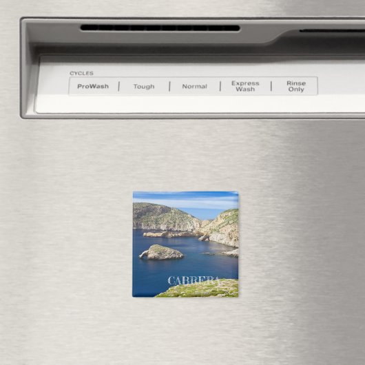 imán parque natural de Cabrera en Baleares Magneet (Insitu (Vaatwasser))