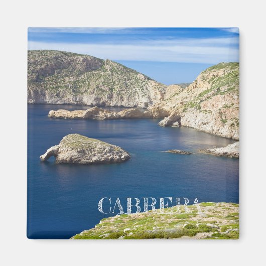 imán parque natural de Cabrera en Baleares Magneet (Voorkant)