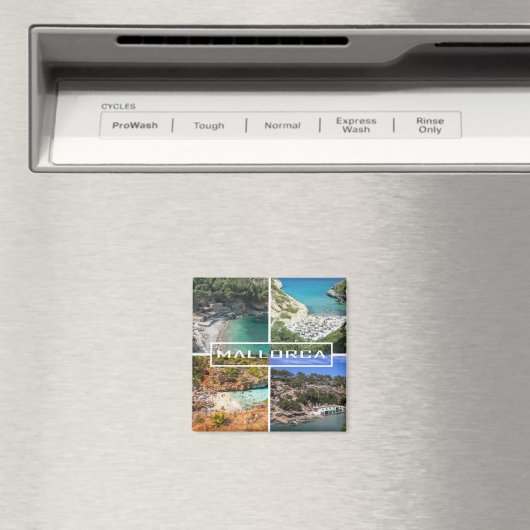 imán playas y calas de Mallorca - Majorca Magneet (Insitu (Vaatwasser))