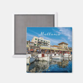 imán puerto de Soller en Mallorca, Majorca Magneet (Voorkant / Achterkant)