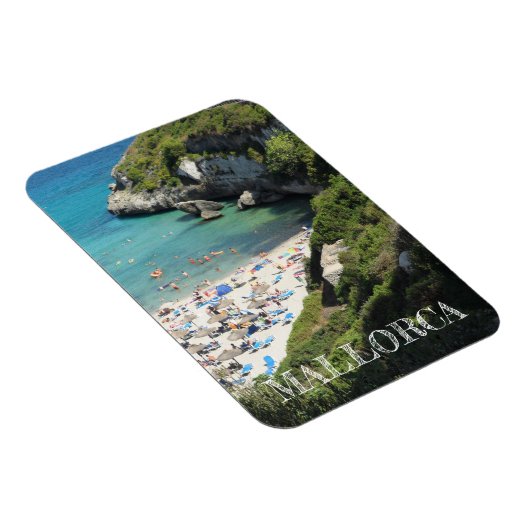imán rectangular Calas de Mallorca - Majorca Magneet (Rechterzijde)