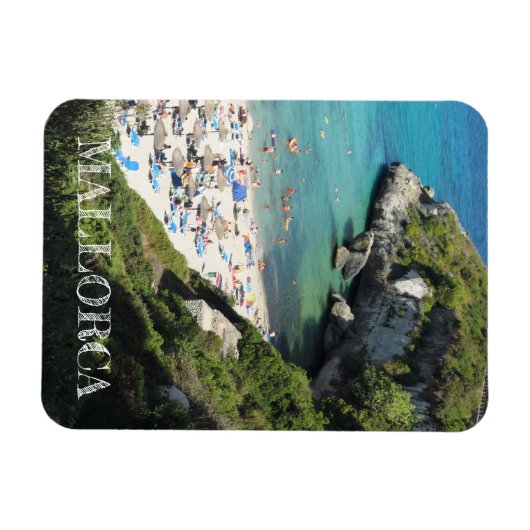 imán rectangular Calas de Mallorca - Majorca Magneet (Horizontaal)