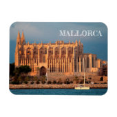 imán rectangular catedral de Palma de Mallorca Magneet (Horizontaal)