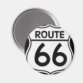 Iman "ROUTE 66" Magneet (Voorkant / Achterkant)