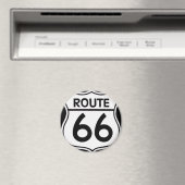 Iman "ROUTE 66" Magneet (Insitu (Vaatwasser))