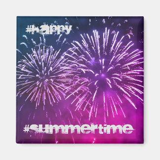 Iman violet fireworks summer night magneet