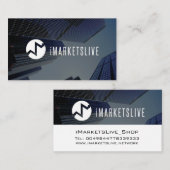 iMarketsLive Business Card1 Visitekaartje (Voorkant / Achterkant)