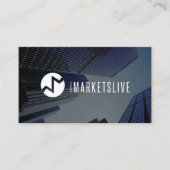 iMarketsLive Business Card1 Visitekaartje (Voorkant)