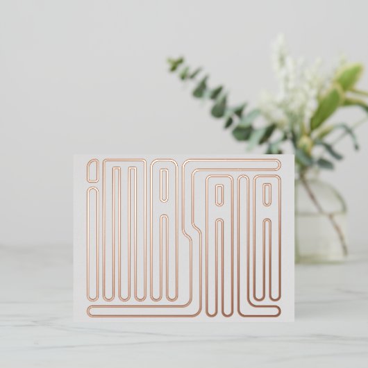 Imasala Gift Kaart (Staand Voorkant)