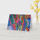 Imatindruk # 2 kaart (Gele Bloem)