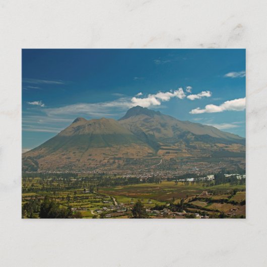 Imbabura vulcano briefkaart (Voorkant)