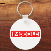 Imbecile Stamp Sleutelhanger (Voorkant)