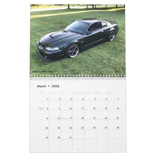 IMBOC 2021 01 Bullitt 20th Jubileum Calendar Kalender (Mar 2026)