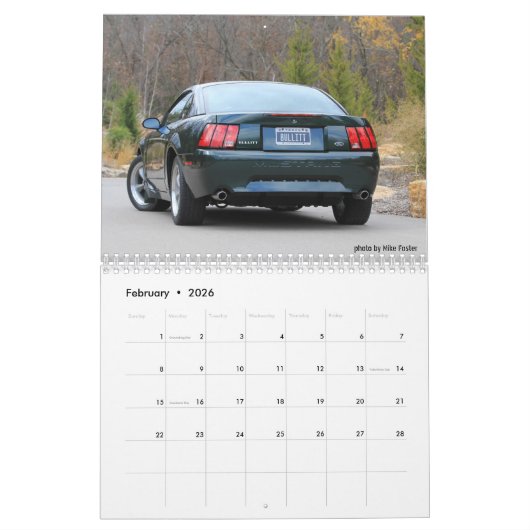 IMBOC 2021 01 Bullitt 20th Jubileum Calendar Kalender (Feb 2026)