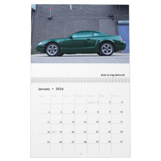 IMBOC 2021 01 Bullitt 20th Jubileum Calendar Kalender (Jan 2026)