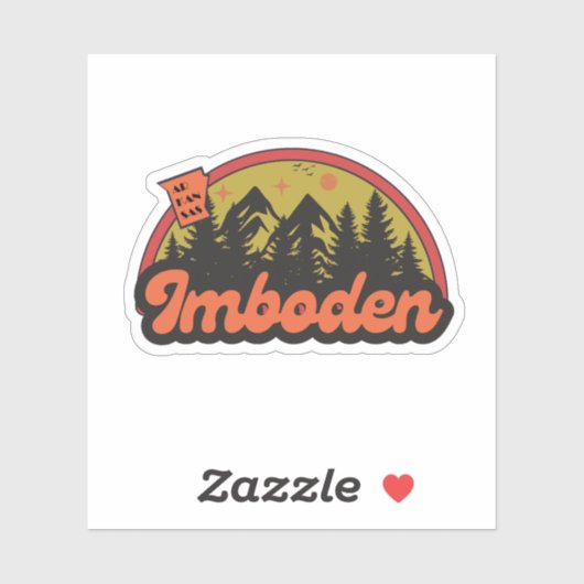 Imboden, Arkansas Sticker (Vel)