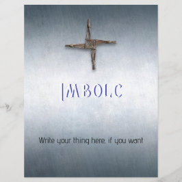 Imbolc Book of Shadows Page with Correspondences