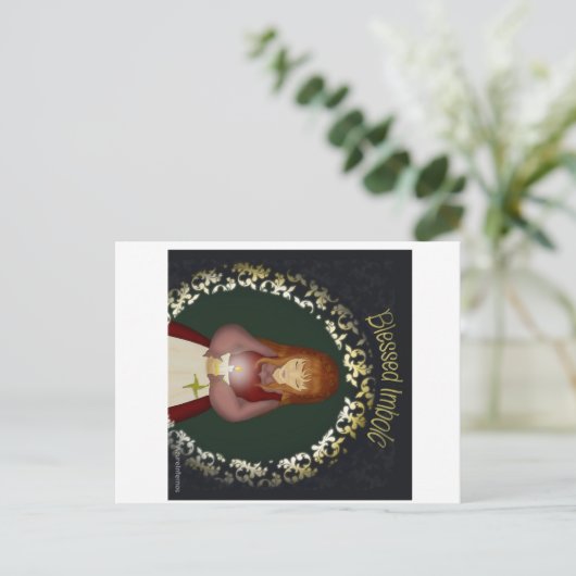 Imbolc Briefkaart (Staand voorkant)