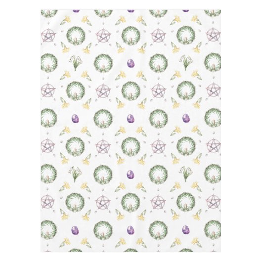 Imbolc Brigid Candlemas Alter Tafelkleed (Voorkant)