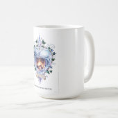 Imbolc Candle Veil T-Shirt | Veiled Rebirth Flame Koffiemok (Voorkant rechts)