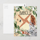 Imbolc Candlemas Pagan Fantasy Art Briefkaart (Voorkant / Achterkant)