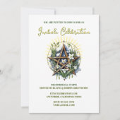 Imbolc Candlemas Sunshine & Snowdrops Pagan Kaart (Voorkant)