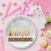 Imbolc druppelt papieren Borden Bordje (Feest)