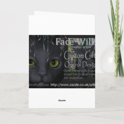 Imbolc Groeten Kaart (Achterkant)