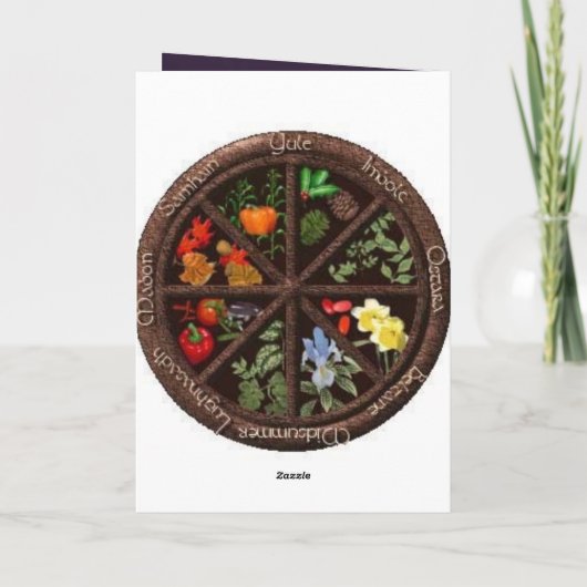 Imbolc Kaart (Achterkant)