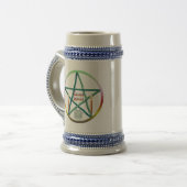 Imbolc Pentacle Bierpul (Voorkant links)