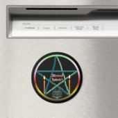 Imbolc Pentakel Magneet (Insitu (Vaatwasser))