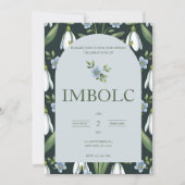 Imbolc | Uitnodiging voor het Wiel van het Jaar (Voorkant)