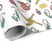 Imbolc Wrapping Paper Pagan Seasonal Pattern  Cadeaupapier (Rol Hoek)