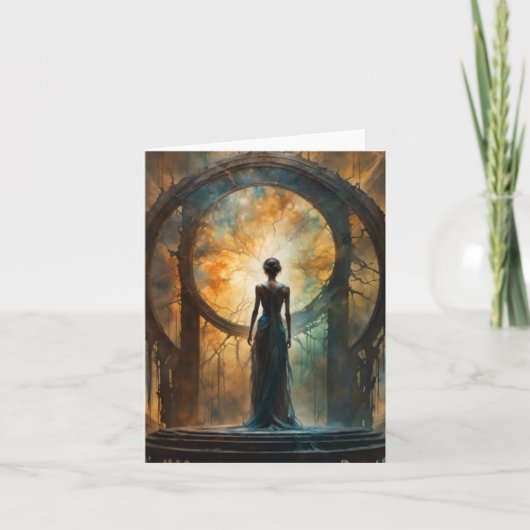 Imbolische vermaningen kaart (Voorkant)