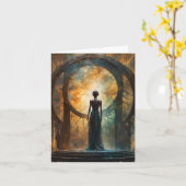 Imbolische vermaningen kaart (Gele Bloem)