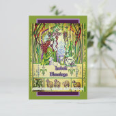 Imbolk Blessings Abundance Heath Wisdom Kaart (Staand voorkant)