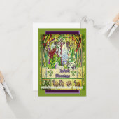 Imbolk Blessings Abundance Heath Wisdom Kaart (Voorkant / Achterkant in situ)