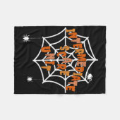 IMCU Intermediate Care Unit Nurse Spooky Halloween Fleece Deken (Voorkant (Horizontaal))