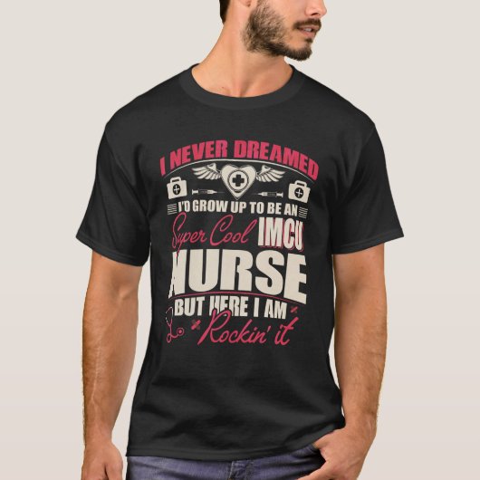 IMCU Tussenzorgafdeling Verpleegkundige IMCU Nur T-shirt (Voorkant)
