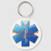 iMedInfo Basic-Sleutelhanger Sleutelhanger (Voorkant)