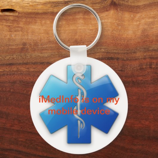 iMedInfo Basic-Sleutelhanger Sleutelhanger (Voorkant)