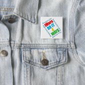 IMers doen het 4 manieren Vierkante Button 5,1 Cm (In situ)