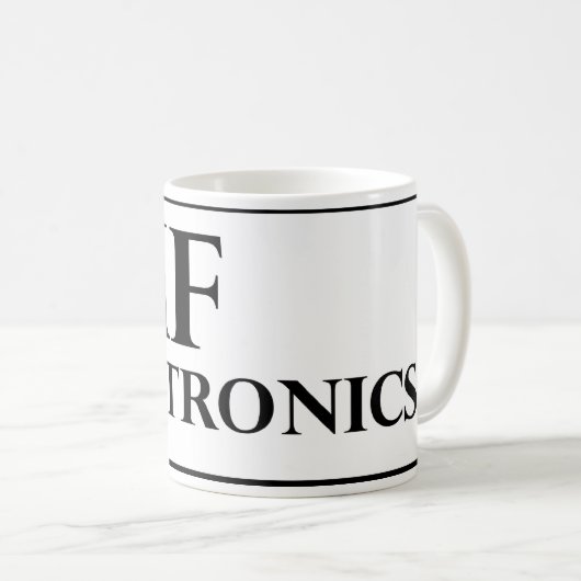 IMF Electronics logo Koffiemok (Voorkant rechts)