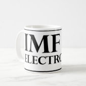 IMF Electronics logo Koffiemok (Voorkant links)