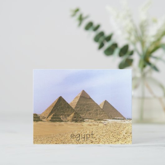 IMG6, egypte Briefkaart (Staand voorkant)