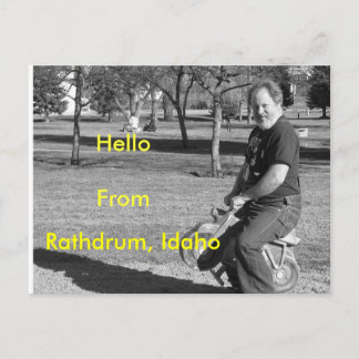 IMG_0034-4, Rathdrum, Idaho, HelloFrom Briefkaart