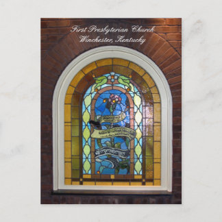 IMG_0288 bewerkt, First Presbyterian Church Winch. Briefkaart
