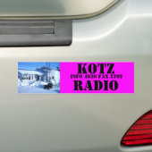 IMG_0319, KOTZ RADIO BUMPERSTICKER (Op auto)
