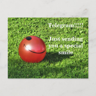 IMG_0530, Telegram!!!!!! Ik stuur je gewoon een sp Briefkaart